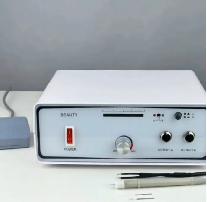 Machine d'épilation à électrolyse portable, radiofréquence RBS, épilateur électrique de type aiguille pour éliminer toutes les couleurs de poils