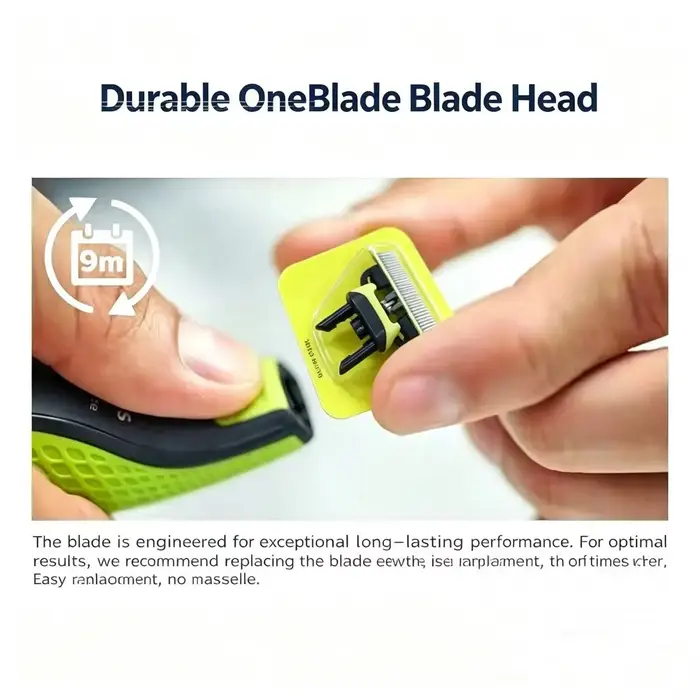 Nouvelles têtes de rasoir compatibles avec les petits rasoirs à lame en T pour remplacement avec Oneblade 2533