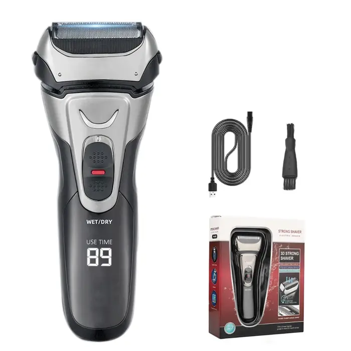 Mini rasoir électrique de voyage pour hommes, Rechargeable par USB, pour barbe, petite taille, Compa