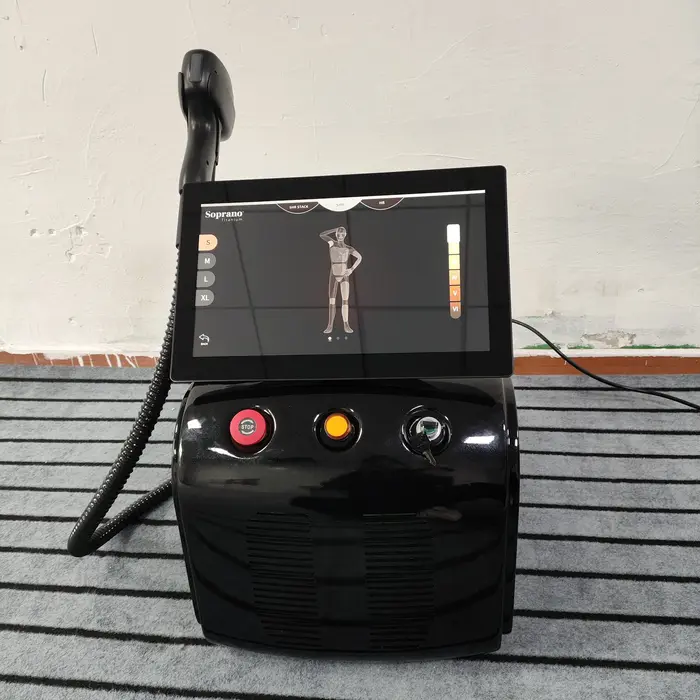 Nouvelle Machine d'Épilation Laser Diode Soprano Ice Titanium 4000W 2026