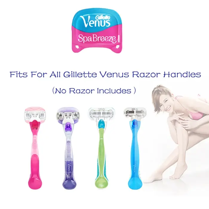 Lames de rasoir de rechange Gillette Venus Spa Breeze pour l'épilation féminine