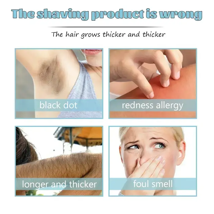 Sérum d'inhibition des cheveux en continu