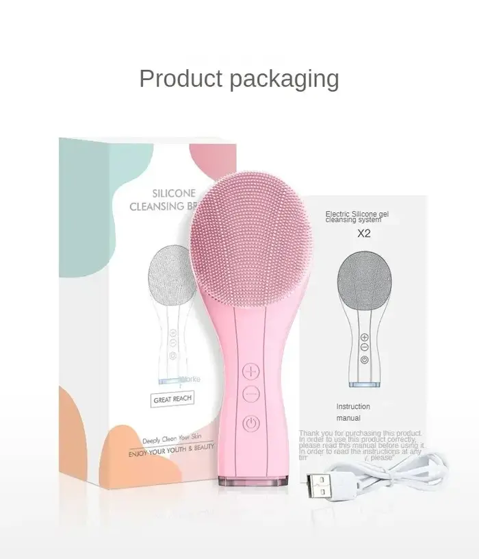 Brosse électrique de nettoyage du visage