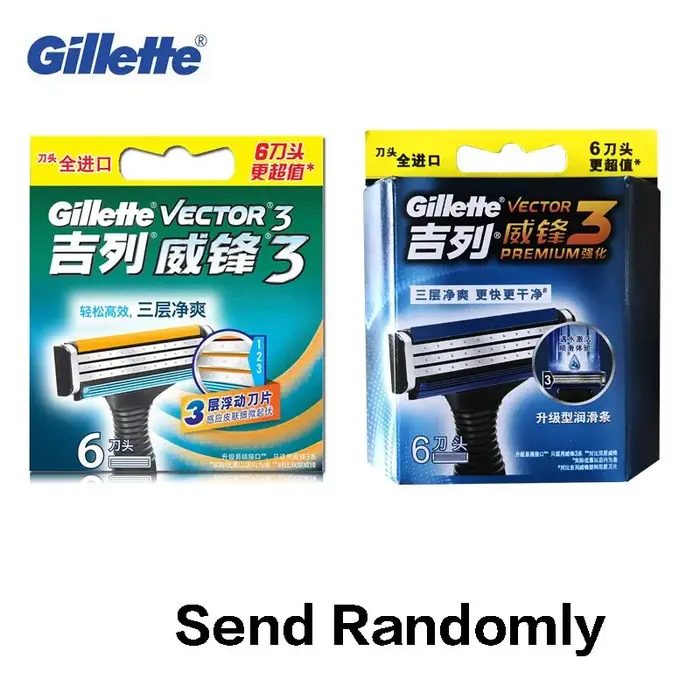 Gillette Sensor Excel – recharges de lames de rasoir pour hommes Vector3