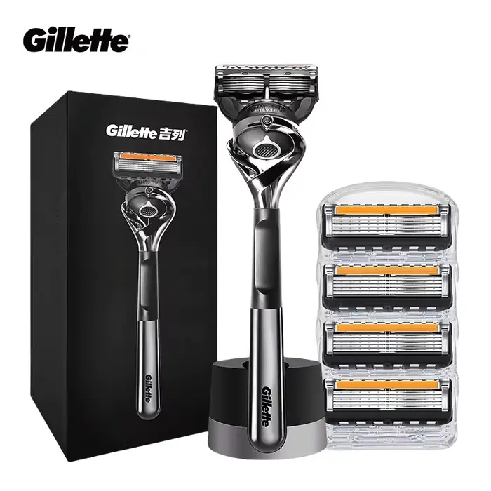 Gillette-Rasoir Fusion5 Profoetal pour Homme, Technologie d'avant Ball, 5 Couches, Bande de Lubrific