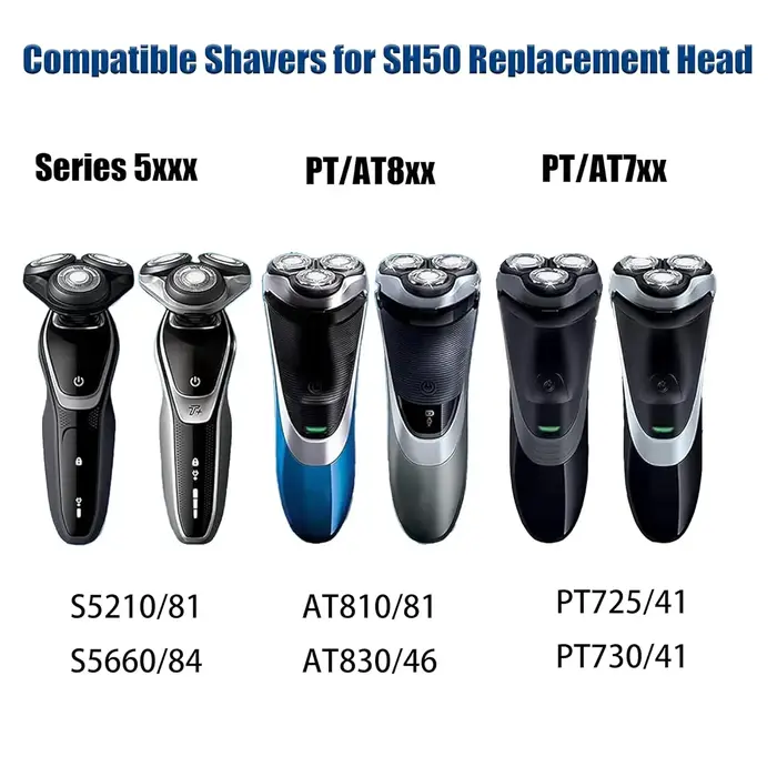 Têtes de rechange pour rasoirs électriques Philips Series 5000
