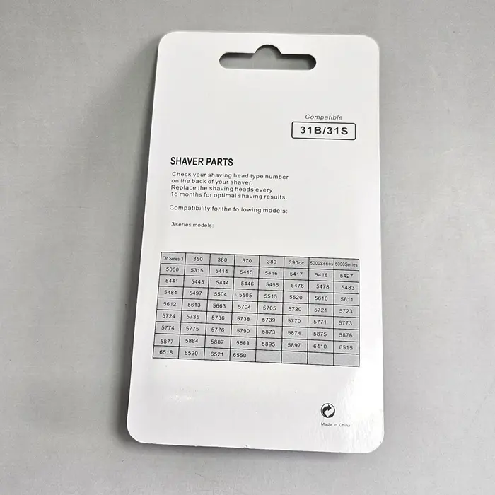 Tête de rechange pour rasoir électrique Braun 30B