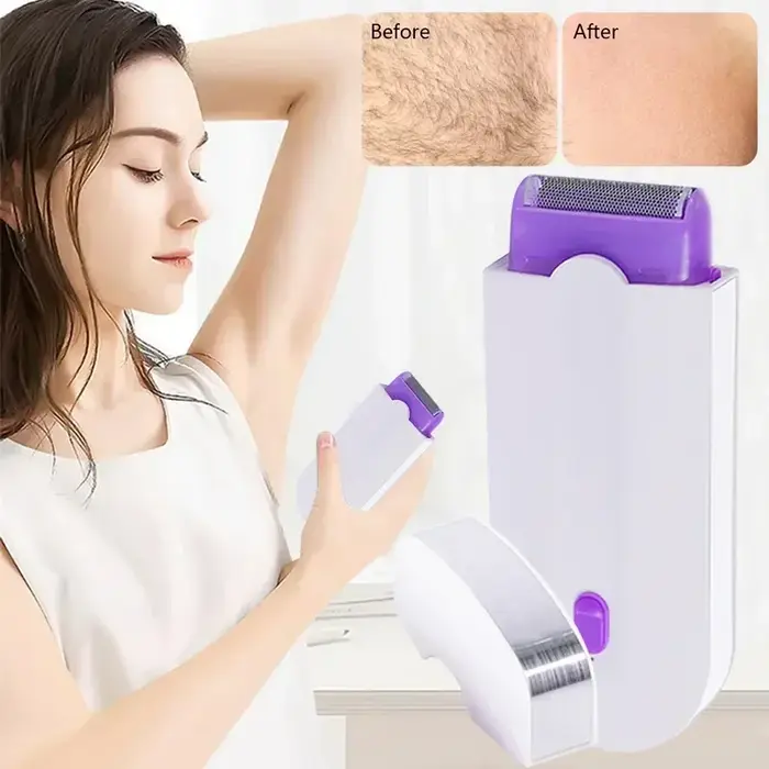 Rasoir électrique pour épilation au Laser, Rechargeable par USB, pour femmes, corps, visage, jambes, Bikini, doux, indolore, voyage à domicile, Portable