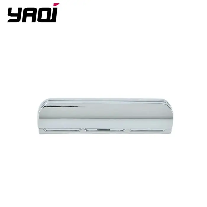 YAQI Excalibur tête de rasoir de sécurité AC couleur chromée à bord unique pour hommes en alliage de Zinc 0.70mm écart