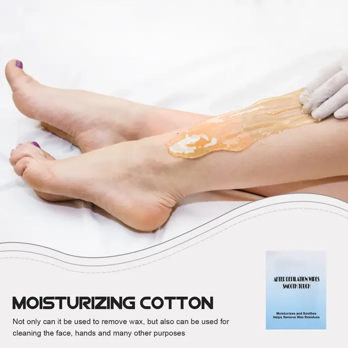 20 pièces lingettes dissolvant 20 Pack cire soin tissu bandes