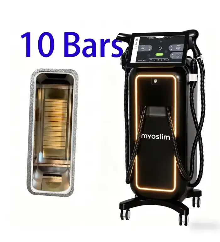 Appareil d'épilation au laser diode professionnel 5000W 10 bars 4-en-1 avec 4 longueurs d'onde