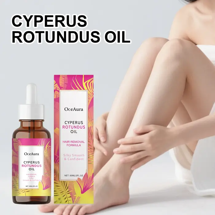 Cyperus Rotundus huile corps épilateur aisselles jambe bras inhibiteur de croissance des cheveux dépilatoire réduire