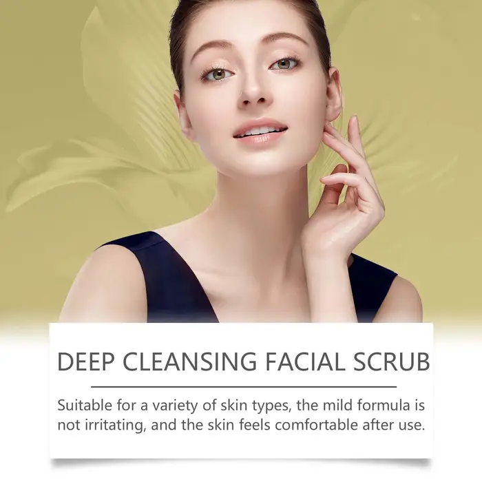 Nettoyage en profondeur gommage du visage exfoliant