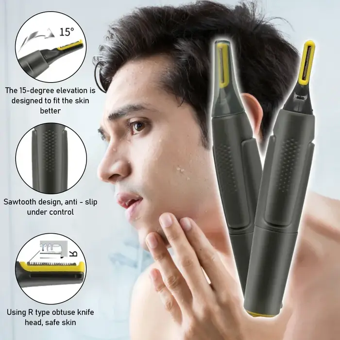 Tondeuse électrique pour le nez et les oreilles, tondeuse de précision Ultra fine, Portable, pour ho