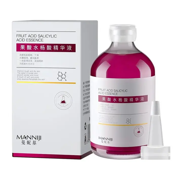 Essence raffermissante au cuivre et aux peptides bleus et rouges, liquide concentré puissant pour un