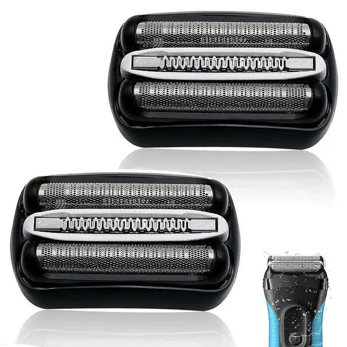 Tête de remplacement 32B de haute qualité compatible avec les rasoirs électriques Braun Series 3 3000s 3010s 3020s 3030s 300s 301s 310s 320s