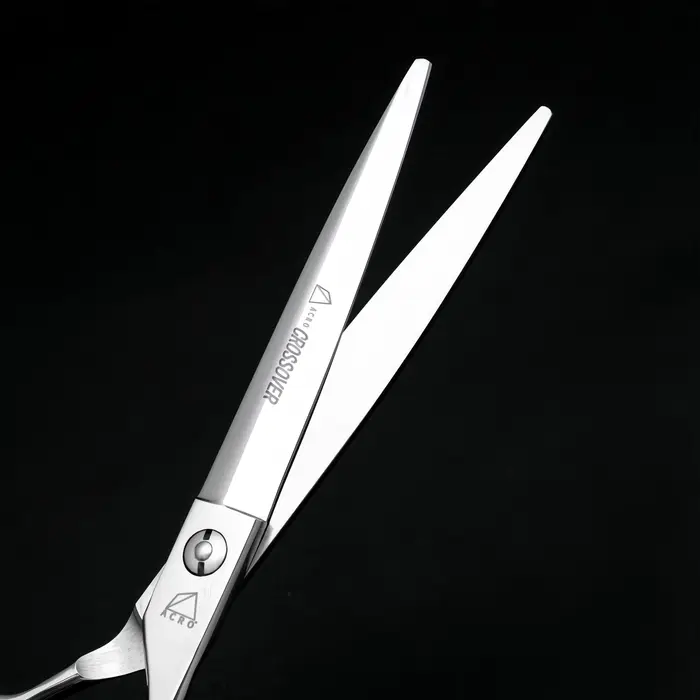 Ciseaux de barbier professionnels de 7 et 6 pouces, fabriqués en acier japonais 440C, ciseaux de bar