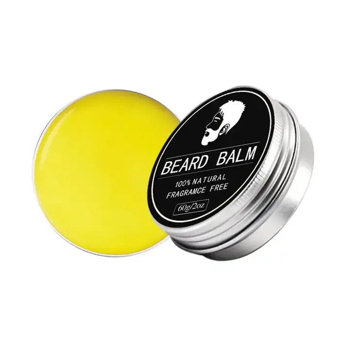 Baume à barbe pour hommes, 60g, pour la croissance des poils du visage, prévient l'épaississement, h