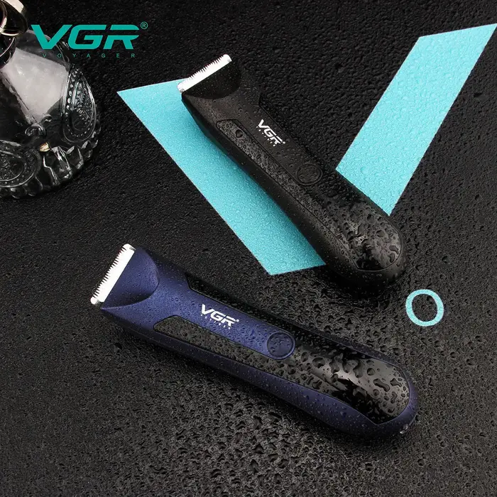VGR 951 tondeuse à cheveux corps aine Rechargeable boule rasoir/tondeuse hommes électrique pubien barbe