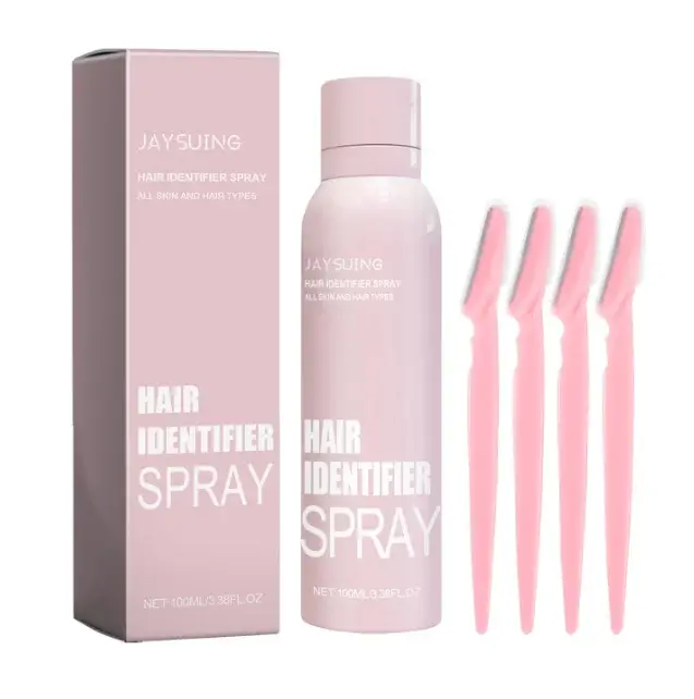 Spray Épilateur Indolore pour Femme, Inhibiteur de Rasage, Épilation du Visage, miles Lisse, Soins d