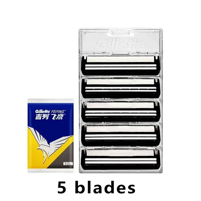 Rasoir Gillette pour homme. Rasoir Gillette FeiYing pour homme. Rasoir de sécurité pour homme, lames