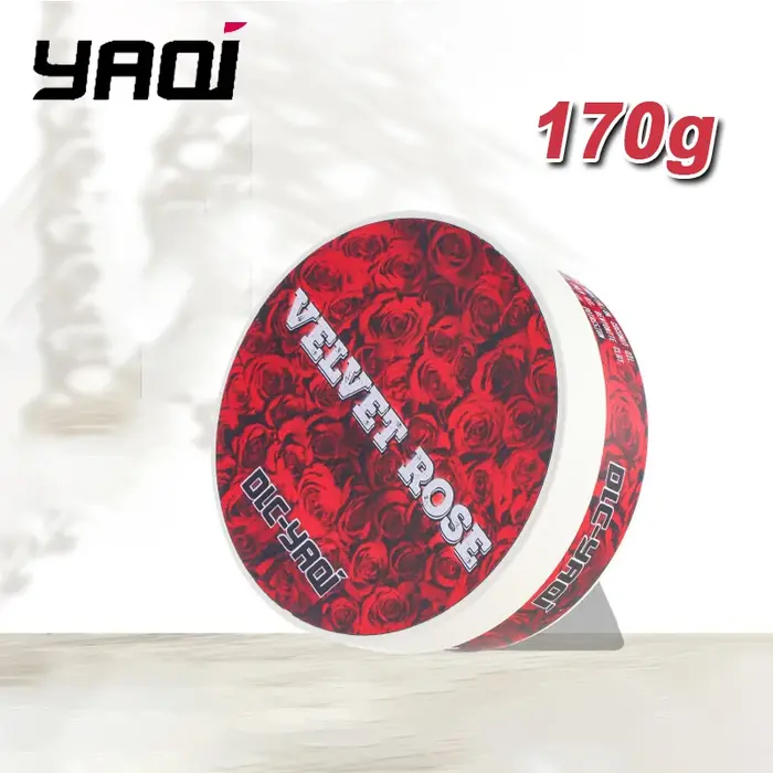 Savon à raser artisanal YAQI Velvet Rose pour hommes 170g Format XXL - Indispensable pour le soin pe
