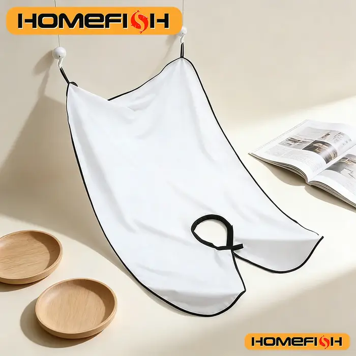 Bavette de rasage pour homme - Cape de protection