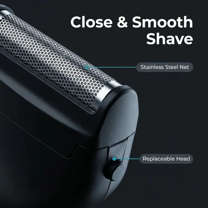 VGR rasoir homme rasoir électrique hommes rasoir rasoir électrique Rasoir Électrique Tondeuse à barbe Professionnel Machine à raser Tondeuse double face IPX6 Étanchéité Barbier Rasoir pour hommes V-36
