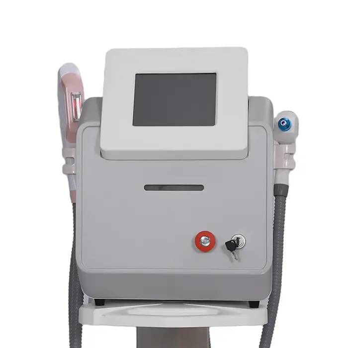 Portable 3 en 1 OPT 360 Megneto IPL Laser Machine d'épilation Nd Yag Laser détatouage Lifting du visage dispositif de rajeunissement de la peau