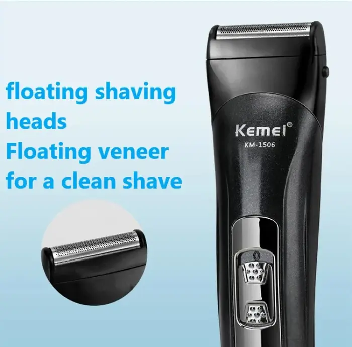 Rasoir électrique Kemei KM-1506 3 en 1