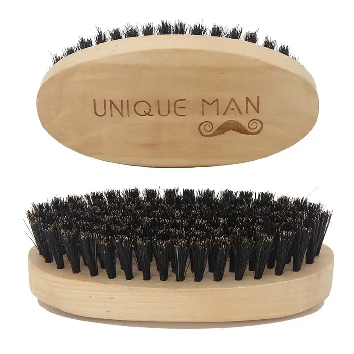 Brosse à barbe en bois pour hommes