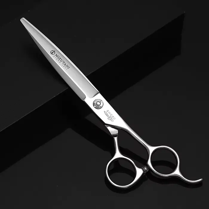 Ciseaux de barbier professionnels de 7 et 6 pouces, fabriqués en acier japonais 440C, ciseaux de bar