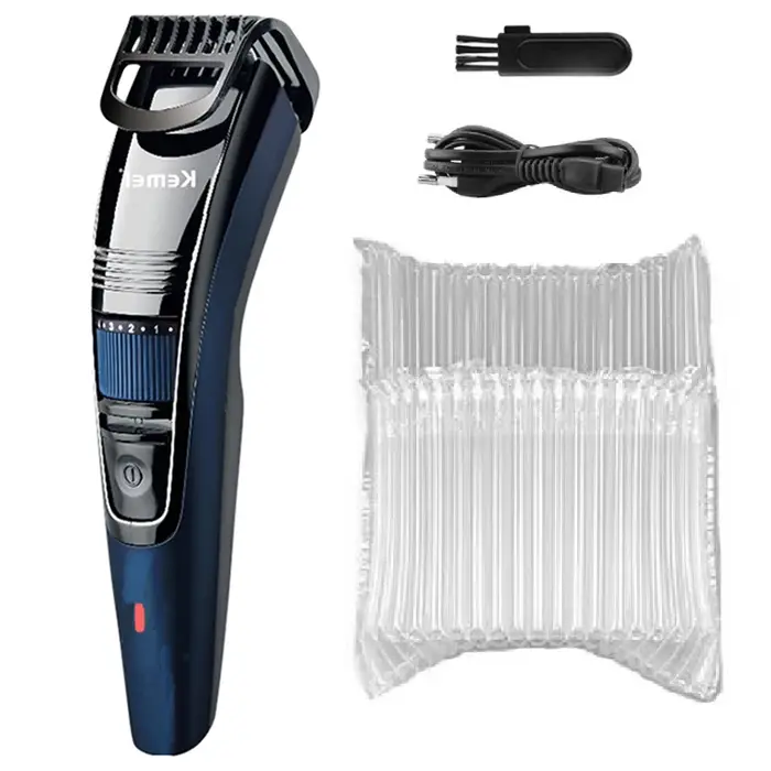 Tondeuse à barbe et cheveux réglable Kemei 0,5-10 mm pour hommes, tondeuse électrique à moustache, t