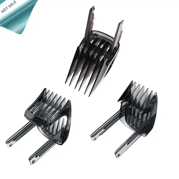 Tondeuse à cheveux barbier dispositif de longueur fixe peigne de positionnement 1-7mm 7-24mm 24-42mm