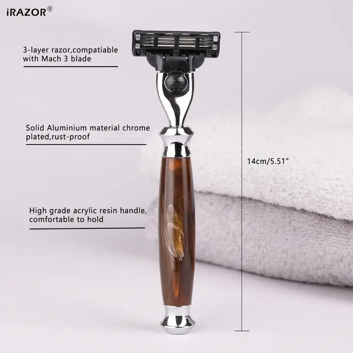IRAZOR Rasoir manuel premium pour homme