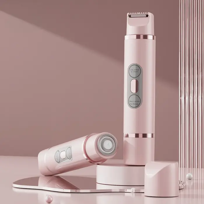 Épilateur électrique double tête deux-en-un pour femmes