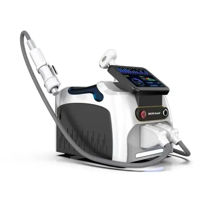 Machine Professionnelle d'Épilation au Laser à Diode 2 en 1, Appareil pour Retirer les Poils, Tatouage, Rajeunir la Peau, Spa, 808nm, Nd Yag