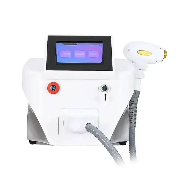 Machine portative d'épilation de Laser de Diode de platine de glace 808nm 755nm 808nm 1064nm épilateur indolore d'épilation pour le Salon de Spa