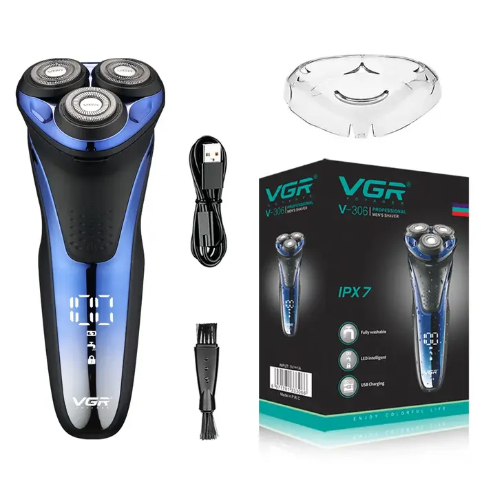 VGR tondeuse tondeuse à barbe pour hommes rasoir electrique homme rasoir homme Rasoir Rasoir électri