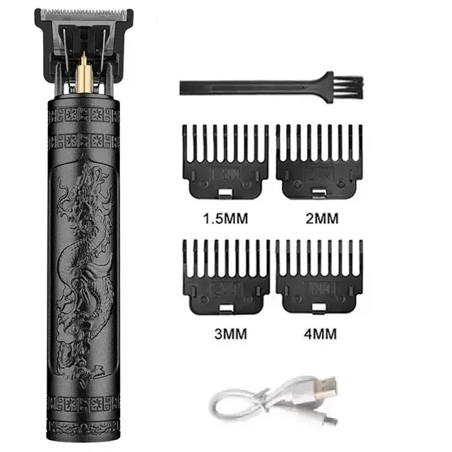 Machine de coupe de cheveux électrique Vintage T9 tondeuse à cheveux Rechargeable homme rasoir tonde