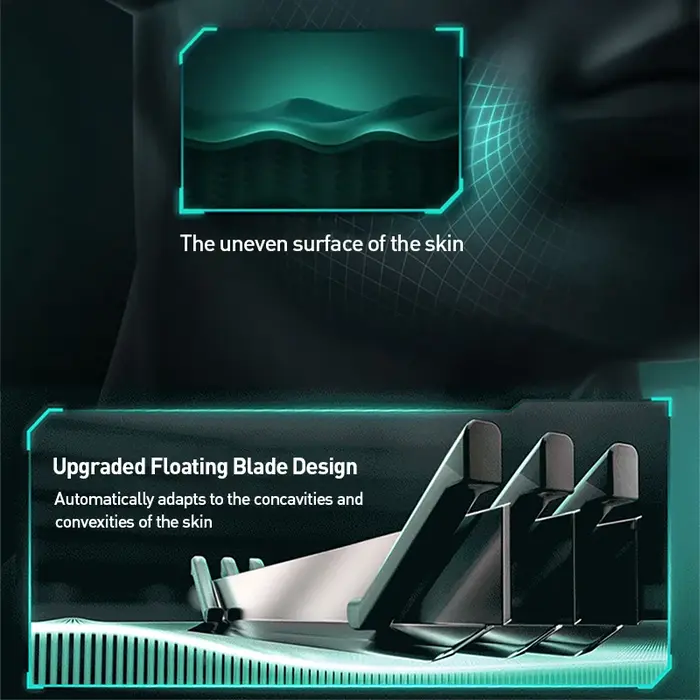 Gillette nouveau Vector 3D puissance rasoir lames flottantes rasage barbe Machine