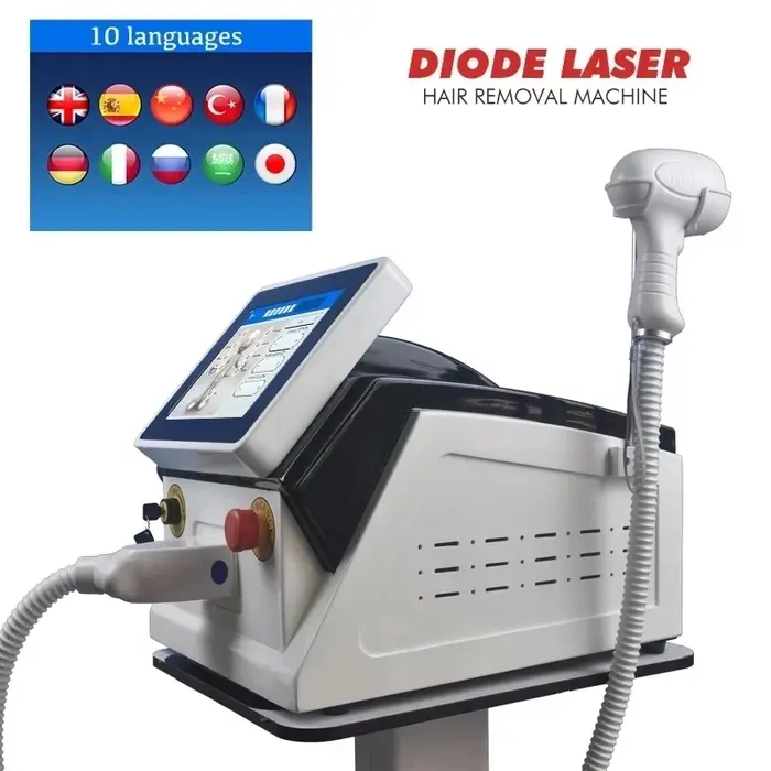 Machine d'épilation au laser à diode