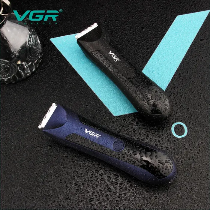 Tondeuse à barbe pubique étanche pour hommes et femmes