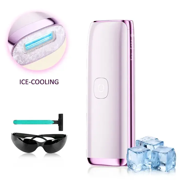 Épilateur IPL Flash 1000000 pour Femmes, Épilation Sans Douleur à Froid ou Saphir, Corps Entier, Mai