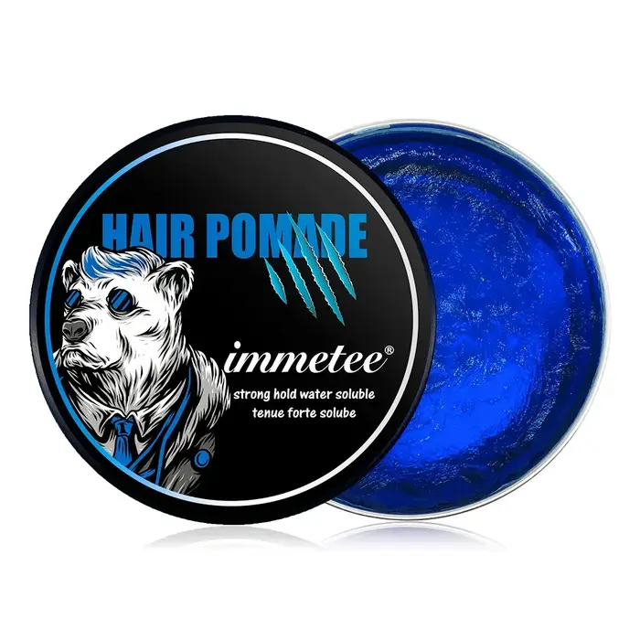 Cire coiffante parfumée pour hommes – Fixation forte, contrôle des bords, volume naturel – À base d'eau, non grasse, anti-frisottis, pour cheveux rebelles