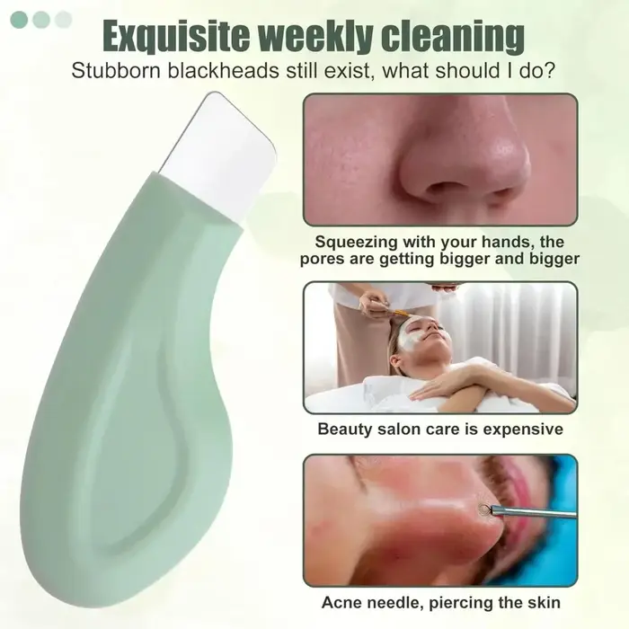 Spatule professionnelle pour nettoyer la peau