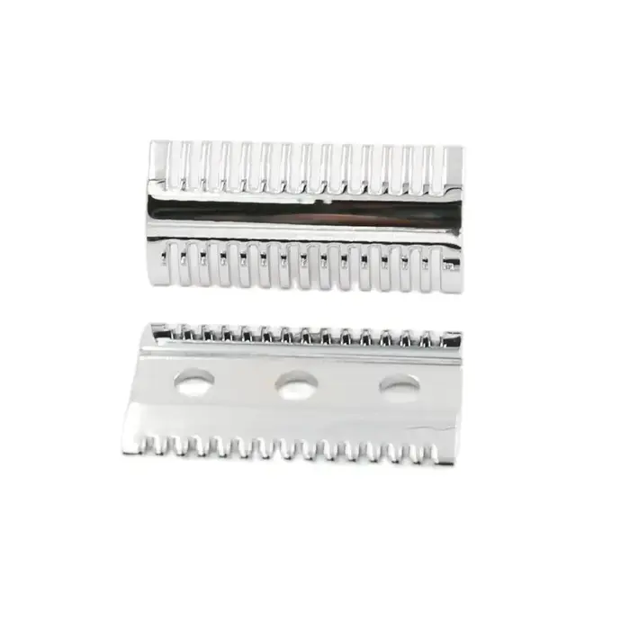 Tête de rasoir de sécurité pour hommes Yaqi Chrome Mellon pour raser les rasoirs