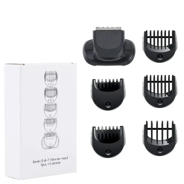Tête de tondeuse à barbe compatible avec les rasoirs électriques Braun série 5