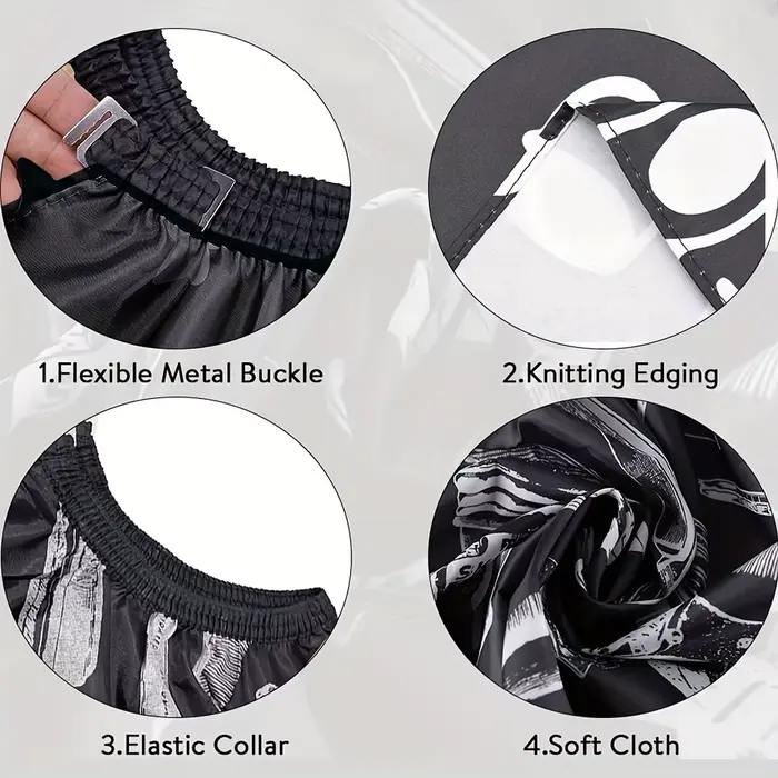 Cape de barbier professionnelle pour la coiffure – Bavoir imperméable et antiadhésif pour permanente/teinture avec impression élégante