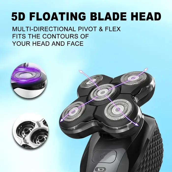 Têtes de rechange compatibles avec le rasoir électrique Remington Balder Pro Head Shaver XR7000 et XR1500 XR1501
